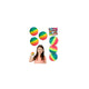 Palline arcobaleno Toi-toys 3 pezzi 7,5 cm