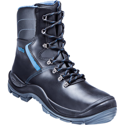 Zapato de trabajo Atlas duo soft 905 alto hi1 s3 + kn | negro | talla 49 - 00.012.042.49