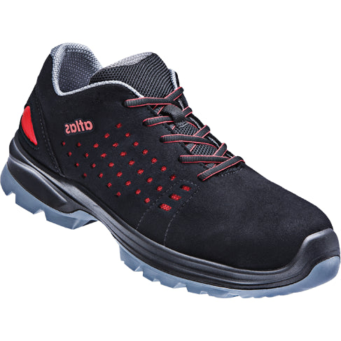 Zapato de trabajo Atlas SL 30 bajo S1 | negro rojo | talla 45 - 00.012.082.45