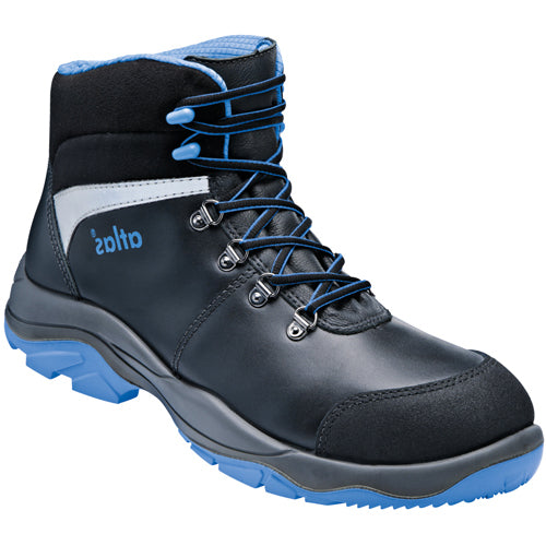 Atlas werkschoen sl 84 hoog s2 | zwart blauw | maat 42 - 00.012.098.42