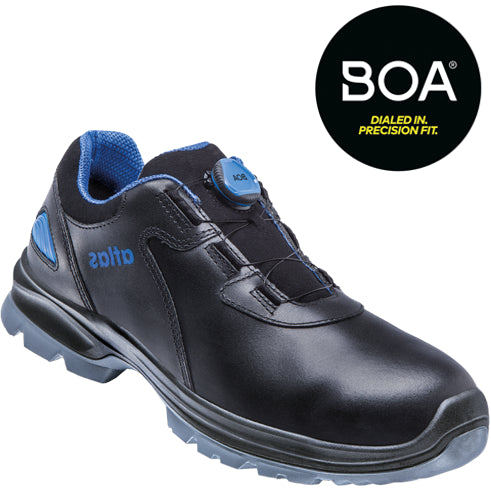 Zapato de trabajo Atlas SL 9645 XP 2.0 boa low S3 | negro azul | talla 39 - 00.012.104.39