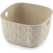 Curver softex opbergmand xs - 3l krijtwit 19x19x11cm - afbeelding 1