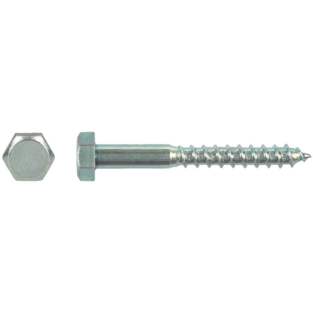 Pgb-europe pgb-fasteners | bullone filetto legno din 571 ø 8x180 zn | 50 pezzi 571001008001803