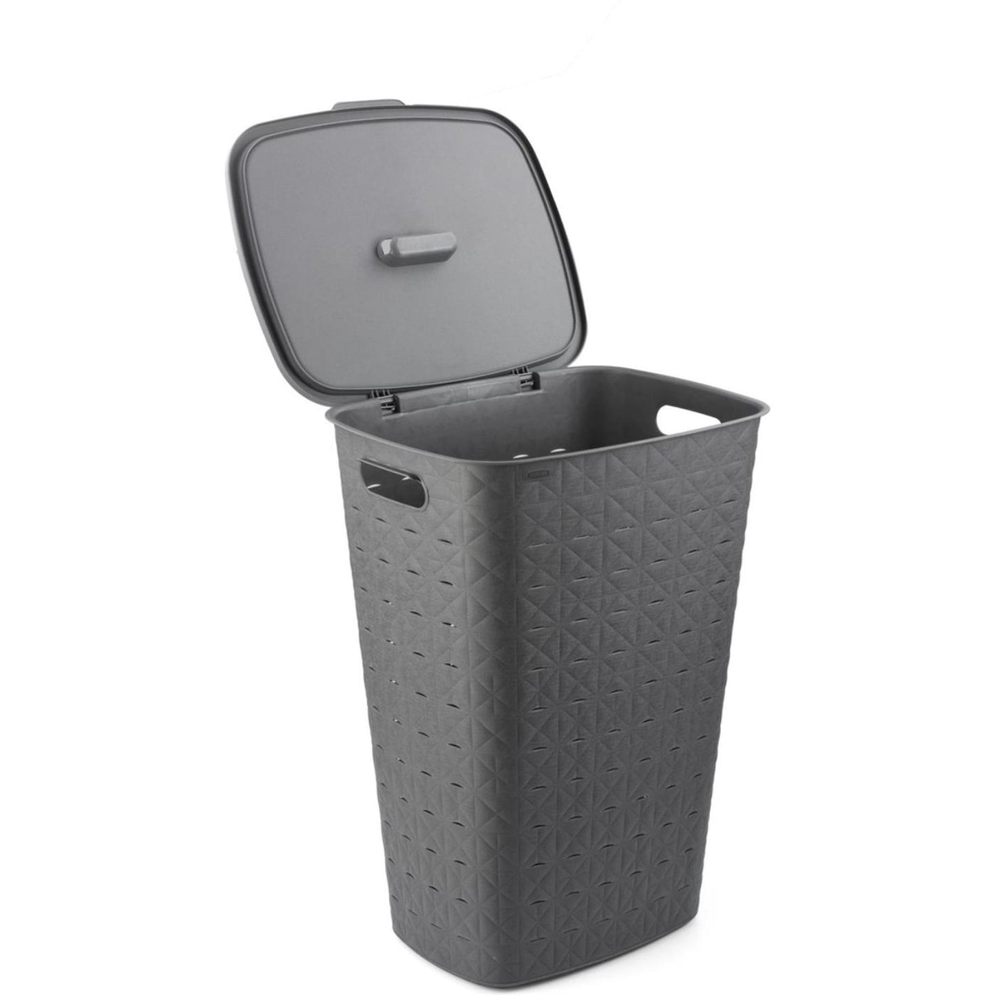 CURVER CURVER SOFTEX Canasta de lavandería con tapa 56L antracita