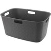 CUTRUVE SoftEx Canasta de lavandería 45L antracita
