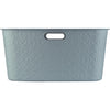 Cesto para la ropa Curver softex 45l azul-verde