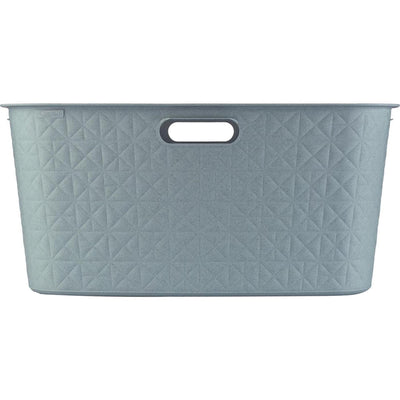 Cesto para la ropa Curver softex 45l azul-verde