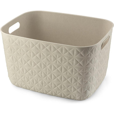 Curver Curver cesto da stoccaggio Softex grande Chalkwit 19L