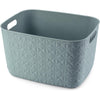 Curver Curver cesto da stoccaggio Softex grande 19L Mint Blauw