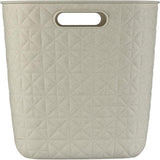 Curver softex opbergmand cube - 15l krijtwit 28x28x27cm - afbeelding 2