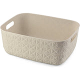 Curver softex opbergmand m - 12,5l krijtwit 38x29x14cm - afbeelding 1