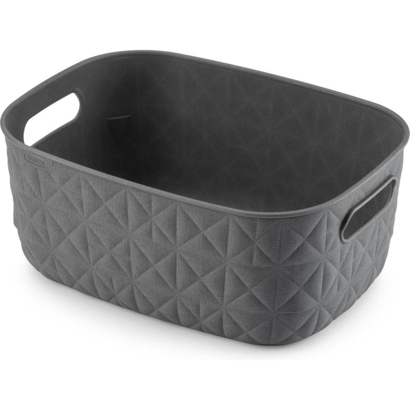 Curver SOFTEX Cesto di stoccaggio S 4L Antracite
