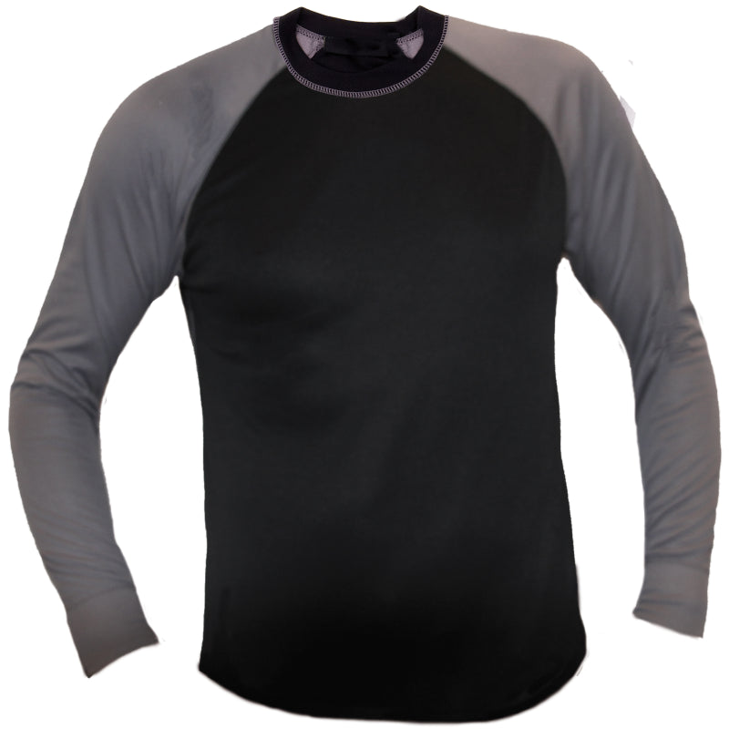 Cerva crv don thermoshirt 03090025 | kleur zwart lichtgrijs | maat xl - 00.200.190.04