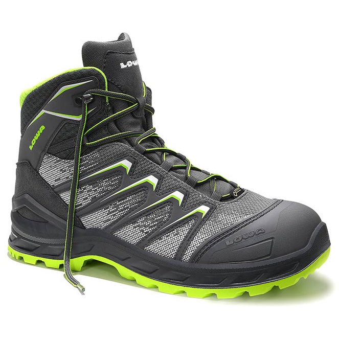 Zapato de trabajo Lowa larrox work gtx mid 5464 s3 | gris | talla 46 - 00.159.006.46