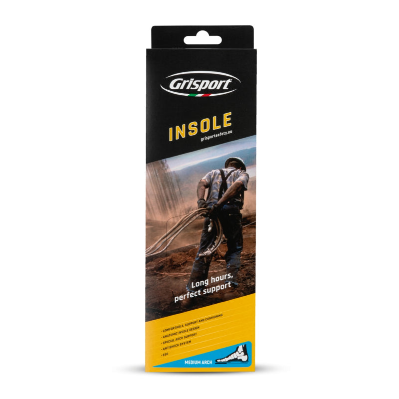 Grisport inlegzool medium 1000031 | zwart | maat 37 - 00.048.184.37