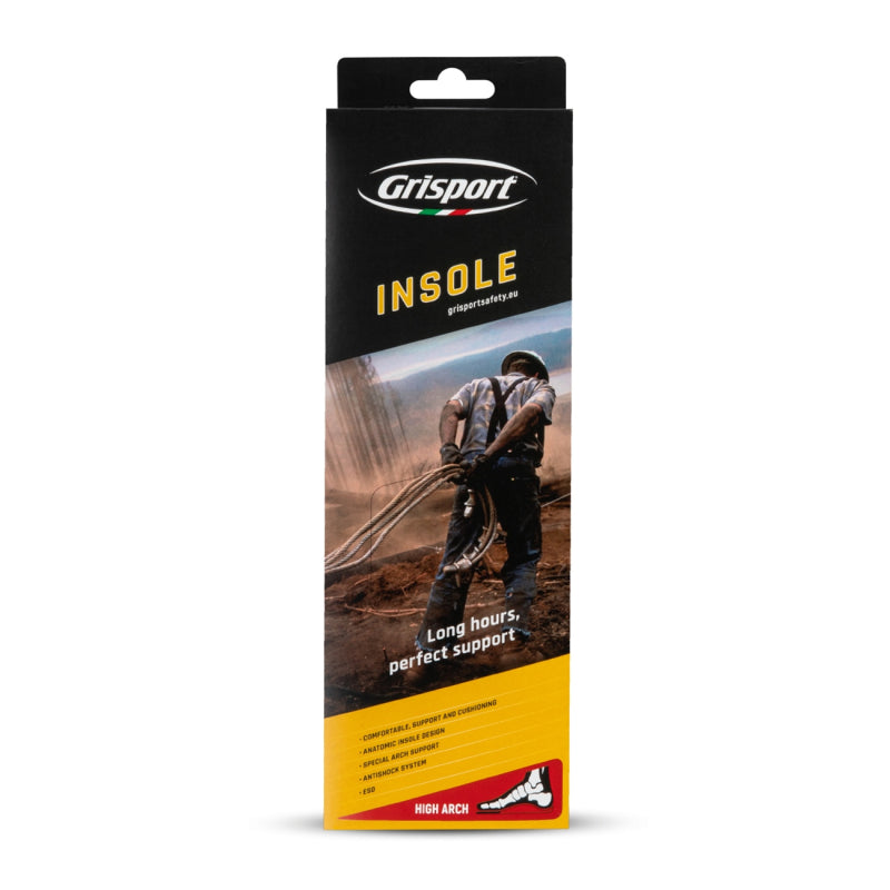 Grisport inlegzool high 1000032 | zwart | maat 40 - 00.048.185.40