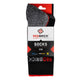 Calzini ESD Redbrick 25102 | grigio nero | misura 50 - 00.083.020.47