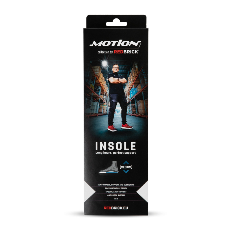 Redbrick motion inlegzool medium 1000037 | zwart | maat 40 - 00.197.012.40