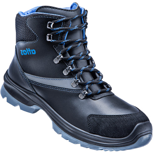 Atlas werkschoen alu-tec 735 2.0 xp hoog s3 | zwart w12 | maat 39 - 00.012.143.39