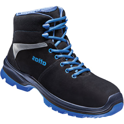 Atlas werkschoen sl 805 xp 2.0 hoog s3 w12 | zwart blauw | maat 48 - 00.012.235.48