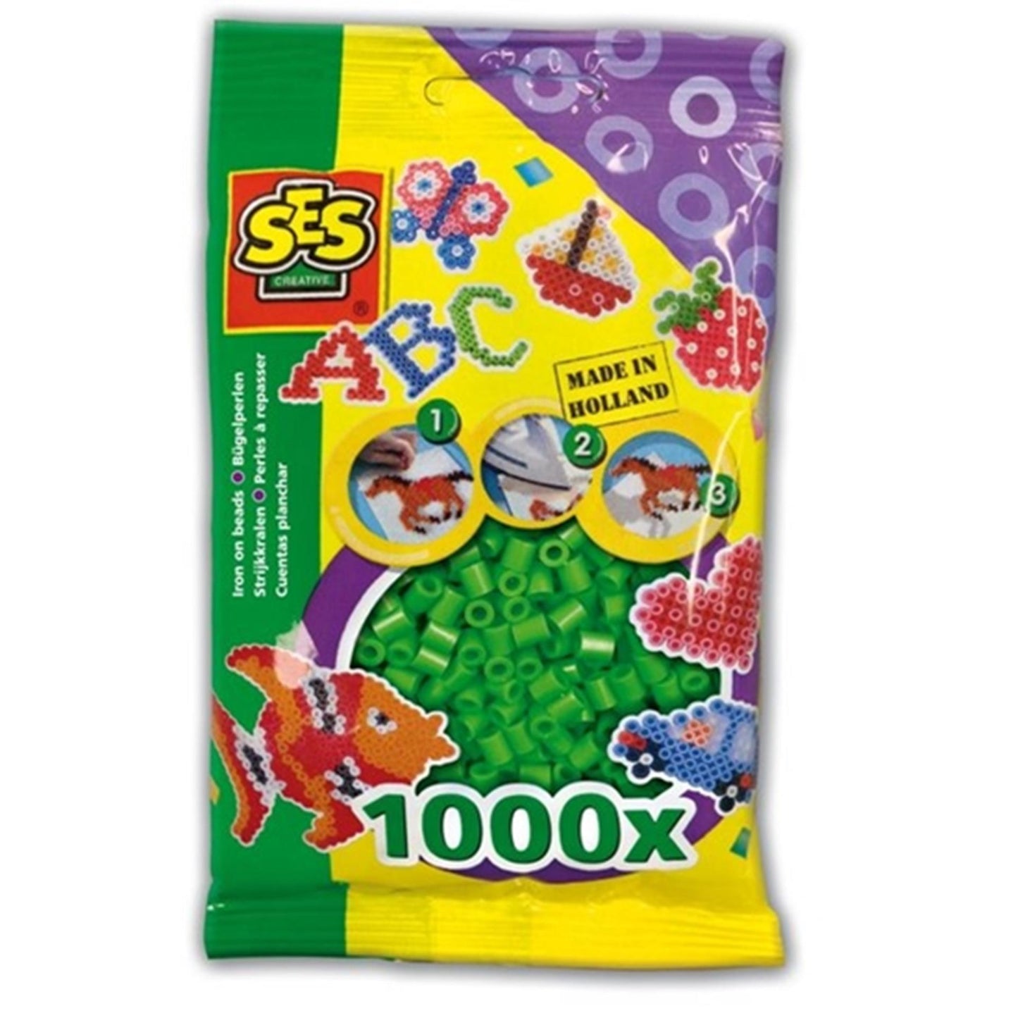 SES Iron Beads - Verde, 1000 °.