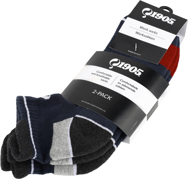 Quick q1905 sokken 2-pack | marine | maat 47 - 00.114.008.03