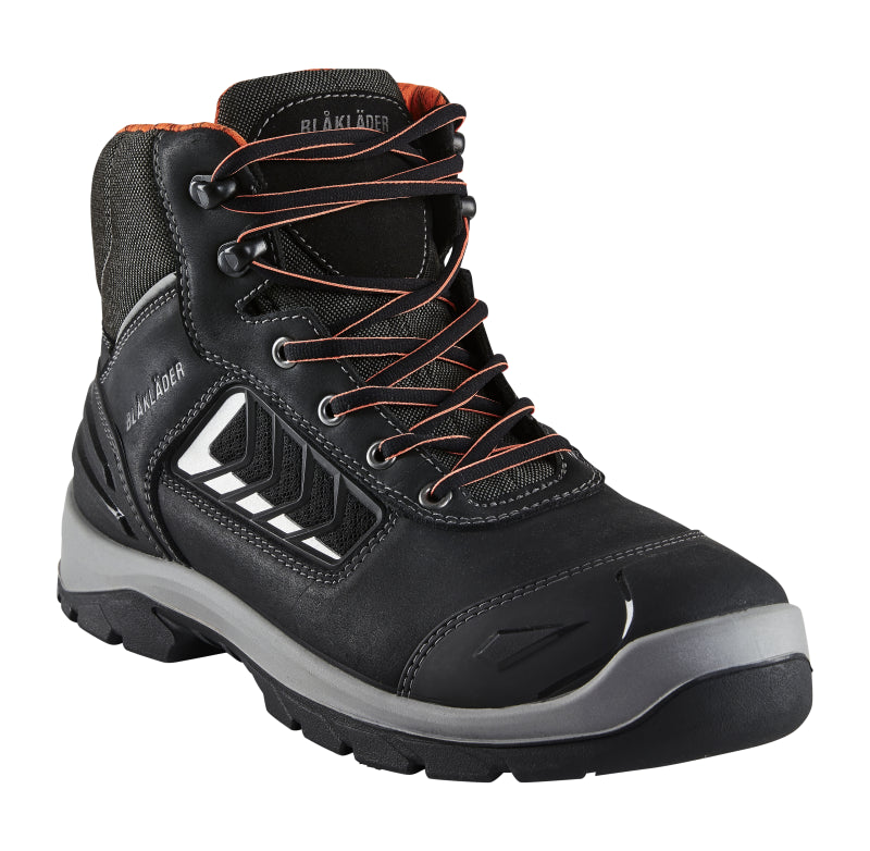 Zapato de seguridad Blåkläder 2452 s3 alto | naranja negro | talla 42 - 00.183.006.42