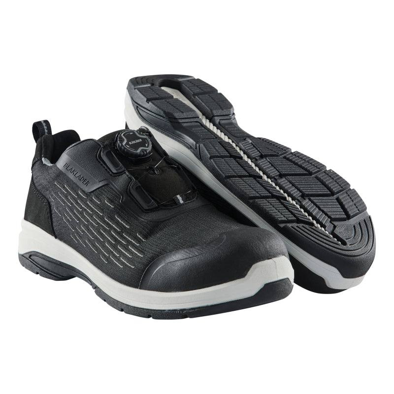 Zapato de seguridad con cuna Blåkläder 2442 | negro gris medio | talla 37 - 7330509826140