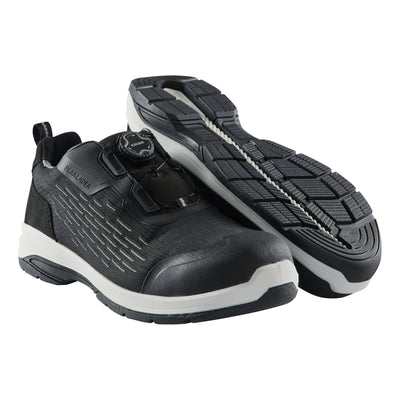 Scarpa antinfortunistica a culla Blåkläder 2442 | nero grigio medio | taglia 43 - 7330509826201