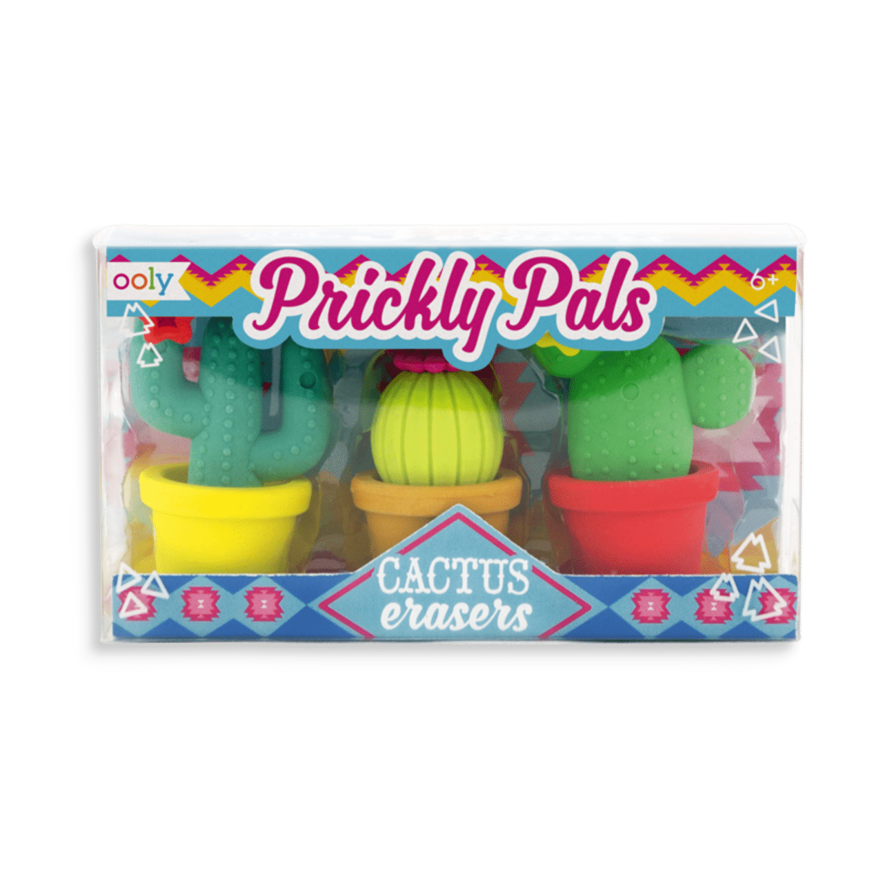 3 gomme sotto forma di cactus