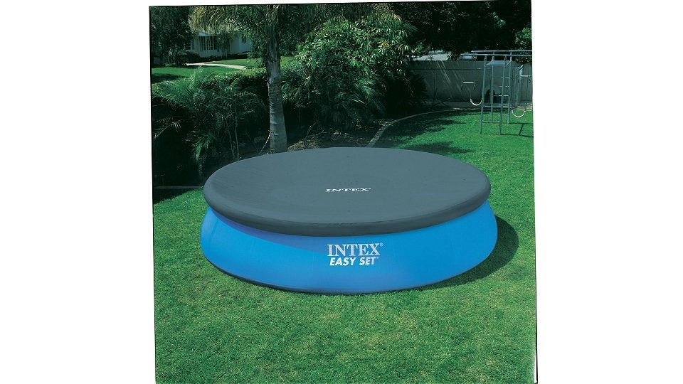 Piscina de la cubierta Intex set fácil Ø 396