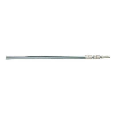telescopische steel uitschuifbaar 239 cm zilver blauw