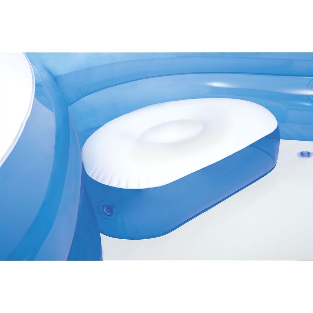 Intex inflatable swimming pool with inflatable chairs
