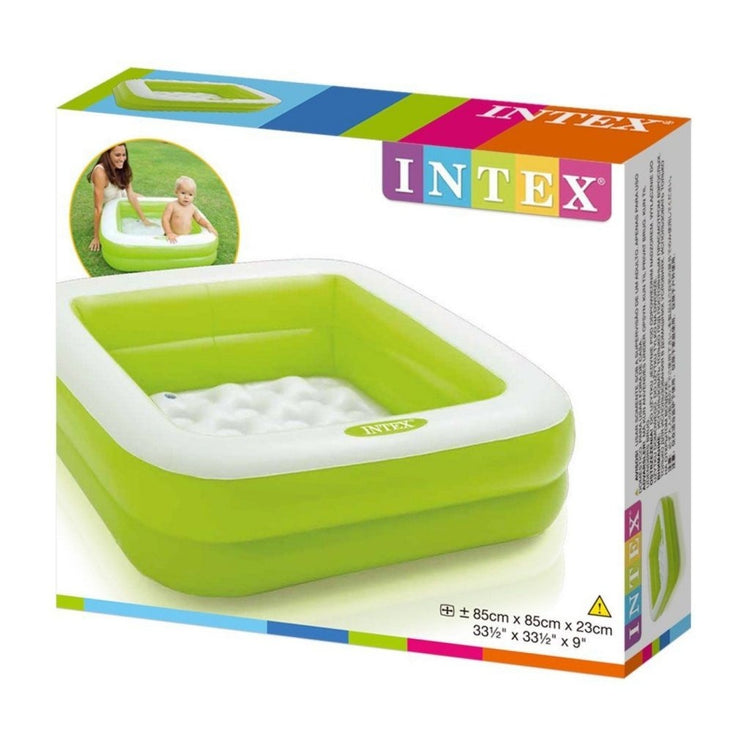 Intex Baby Bath 85x85x23 CM Surti + Reparación Kit