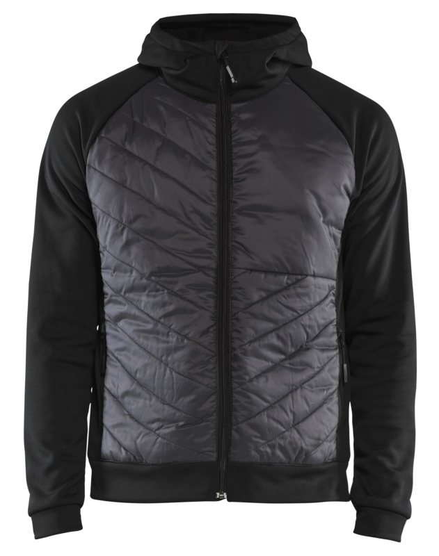Jersey híbrido Blåkläder 34632526 | negro gris oscuro | talla xs - 7330509713518