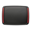 Brund brund fácil cortado snijplank 41x30x0.8 cm rojo negro