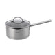 Brund Brund Saucpan con tapa de vidrio 2L Acero inoxidable