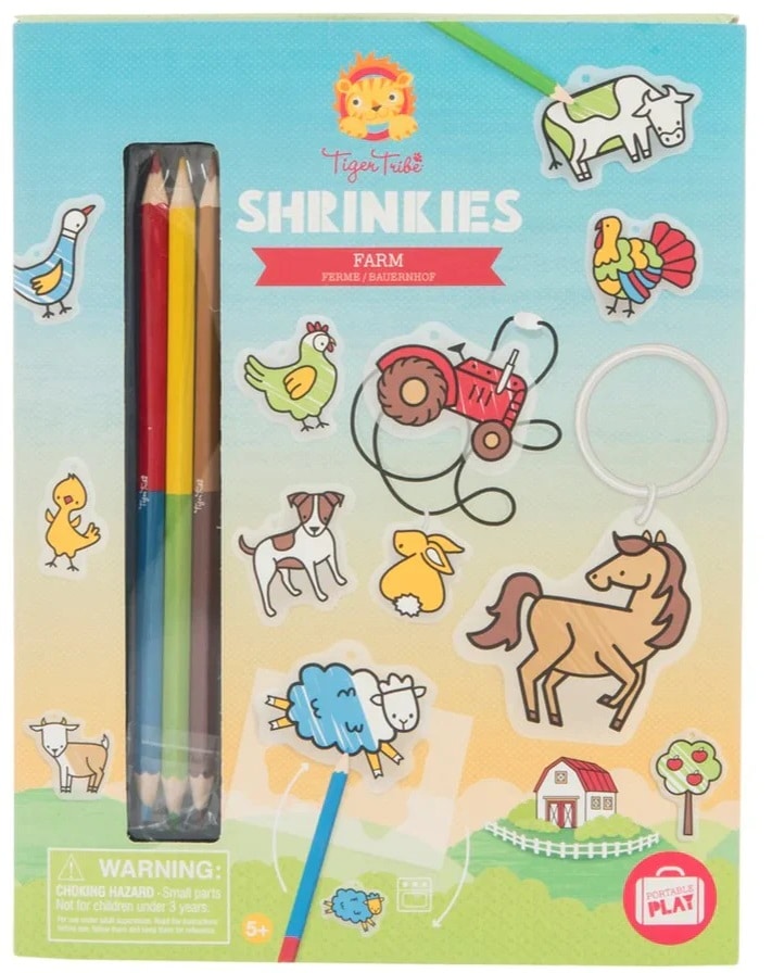 Tactic Tiger Tribe Shrink Film hace collares de animales hermosos