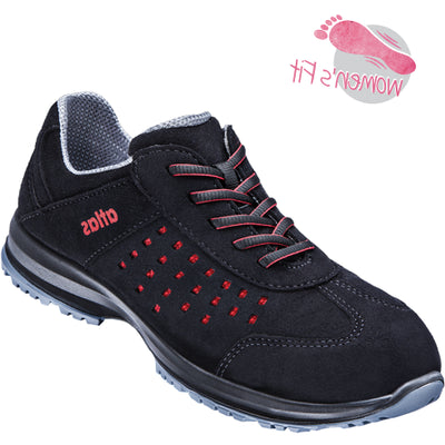Zapato de trabajo Atlas gx 133 s1 | negro rojo | talla 41 - 4043692316994