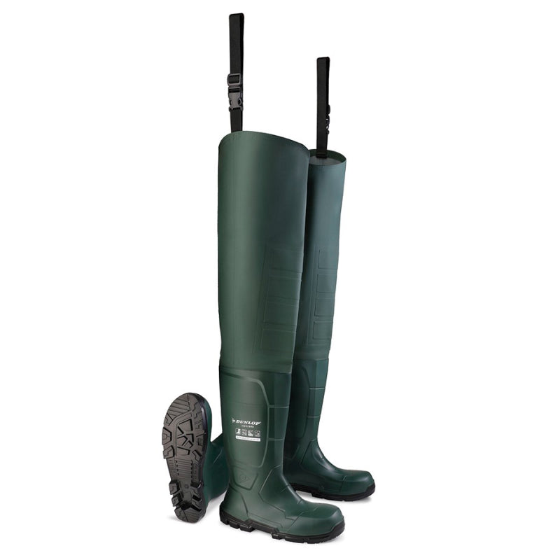 Bota de vadeo Dunlop na2kltw s5 | verde | talla 41 - 8713197373483