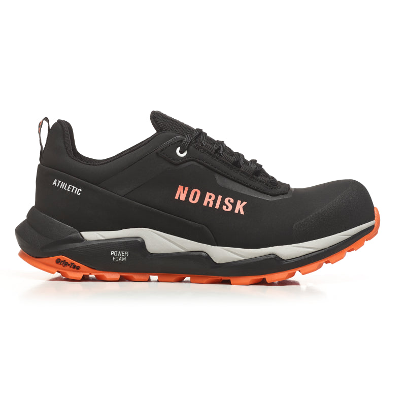 No risk athletic low stx orange 1219.15 s7l | zwart oranje | maat 37 - 00.071.065.37