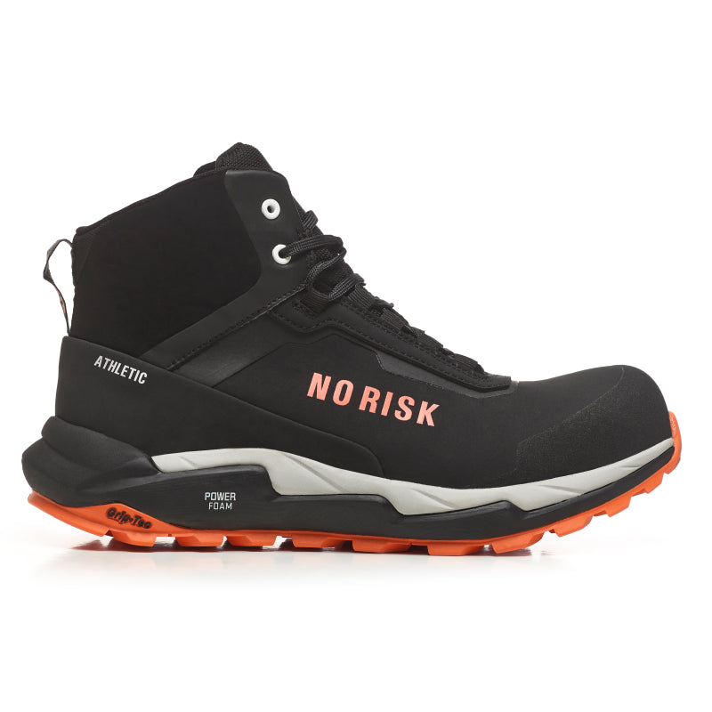 Sin riesgo atlético mid stx naranja 1019.15 s7l | naranja negro | talla 43 - 00.071.066.43