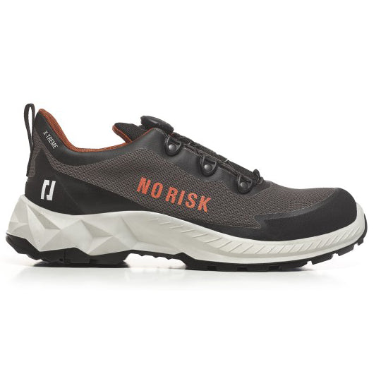 No risk x-treme low fls grey 1557.06 s3l | grijs zwart | maat 40 - 00.071.069.40