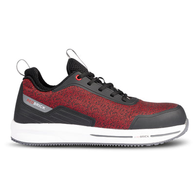 Redbrick motion spirit af s1ps esd | rood zwart | maat 45 - 8713458012069