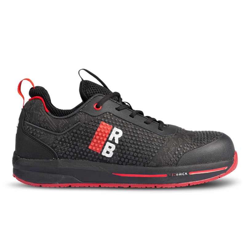 Redbrick motion comet af laag s3s esd | zwart | maat 41 - 8713458012625