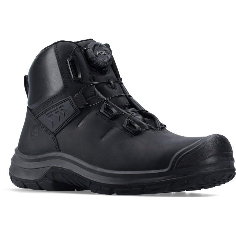 Bata werkschoen pwr421 mid boa s3s | zwart | maat 46 - 8712843715219