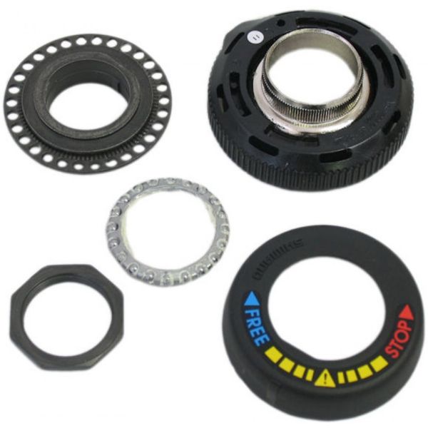 Shimano Balcoal Lock 1 pulgada x 24 T.P.I. , versión de cable. Viene sin la taza de cabeza de bola inferior