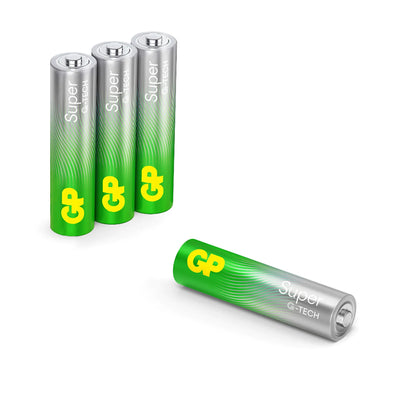 GP Super pilas alcalinas AAA 4PK