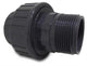 Raccordo PVC 3 pezzi 1 bi maschio 10 bar