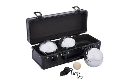 Engelhart jeu de boules 3 palline in valigia in alluminio nero